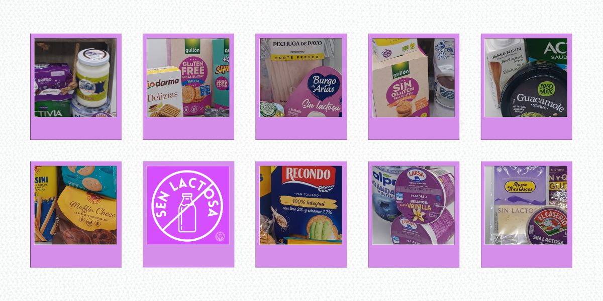 Actualidad- Produtos sen lactosa